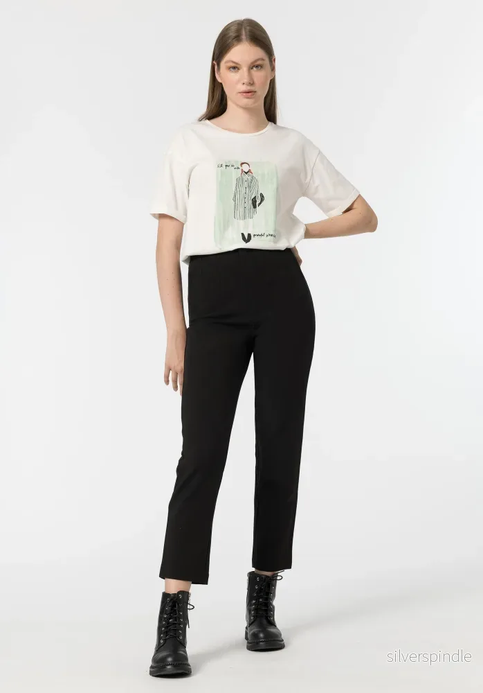 TROUSERS RAVEN