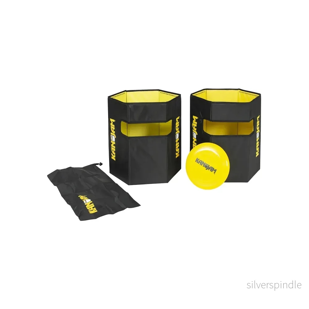 KanJam® Pack ’N Go – hopfällbart frisbeespel för 4 spelare KanJam® Pack ’N Go – hopfällbart frisbeespel för 4 spelare