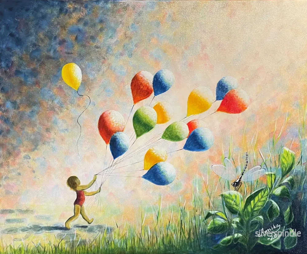 Du tappade en ballong! Du tappade en ballong!