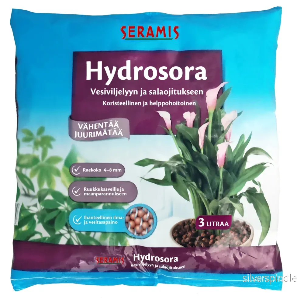Seramis Hydrosora 3 litraa, raekoko 4-8mm - Bild 2