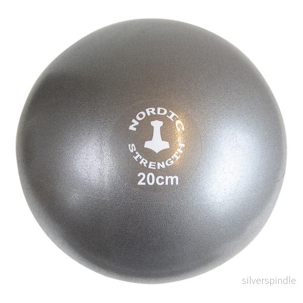 Pilatesboll 20cm (Grå) - Nordic Strength