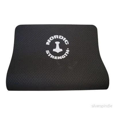 Yogamatta TPE - 4 mm - Svart - Bild 2