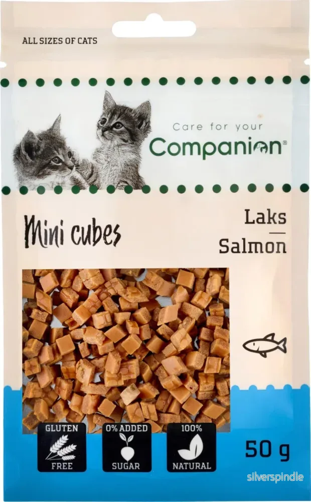 Companion Cat Mini Cubes, lax 50g