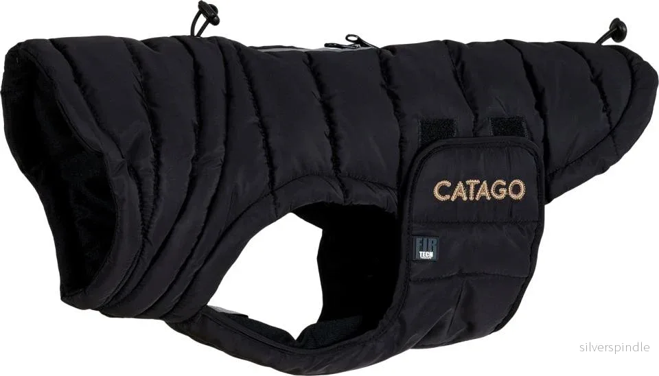 CATAGO FIR-Tech puffer Hundtäcke 65cm Svart CATAGO FIR-Tech puffer Hundtäcke 65cm Svart