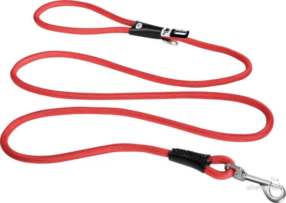 Curli Stretch Comfort hundkoppel M 1,80 m Röd