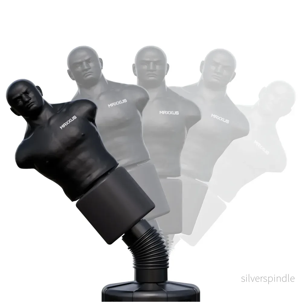 Fristående boxningsdocka med realistisk torso – Professionell boxningsträning hemma - Bild 3