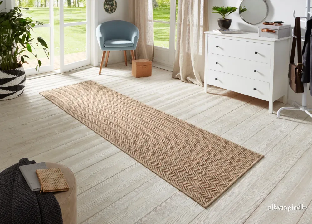 Nature gångmatta 500 i Sisal-Look