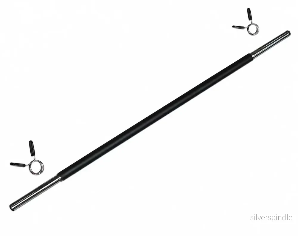 Skivstång med gummibeläggning 140 cm Skivstång med gummibeläggning 140 cm