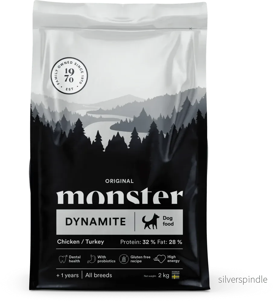 Monster Hund Original Dynamite Chicken/Turkey 12 kg
