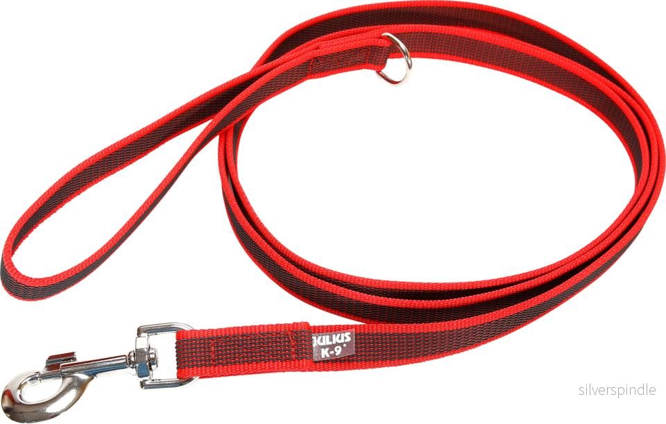 Julius-K9 C&G Super grip lina med handtag 2 m Röd Julius-K9 C&G Super grip lina med handtag 2 m Röd