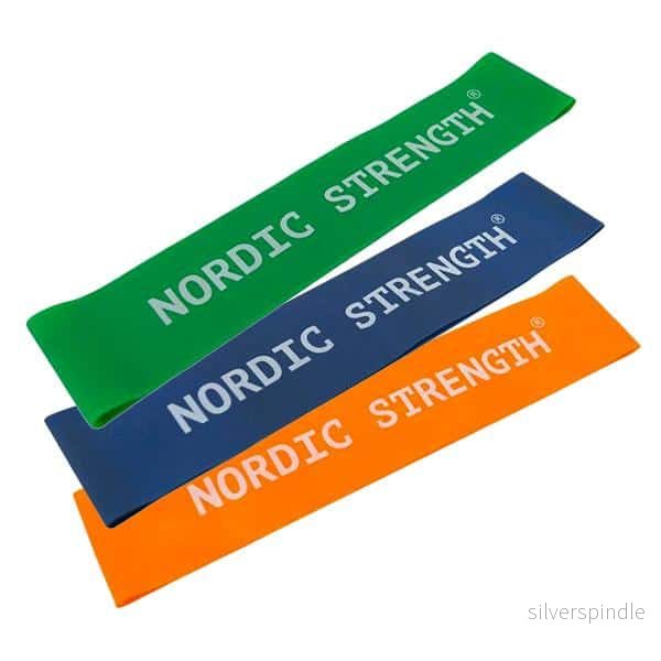 Träningselastik från Nordic Strength 3-PACK (orange, blå, grön) Träningselastik från Nordic Strength 3-PACK (orange, blå, grön)