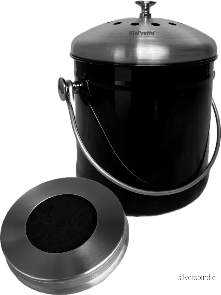 BioProffa Biokeruuastia Mini, musta 4 L - Bild 3