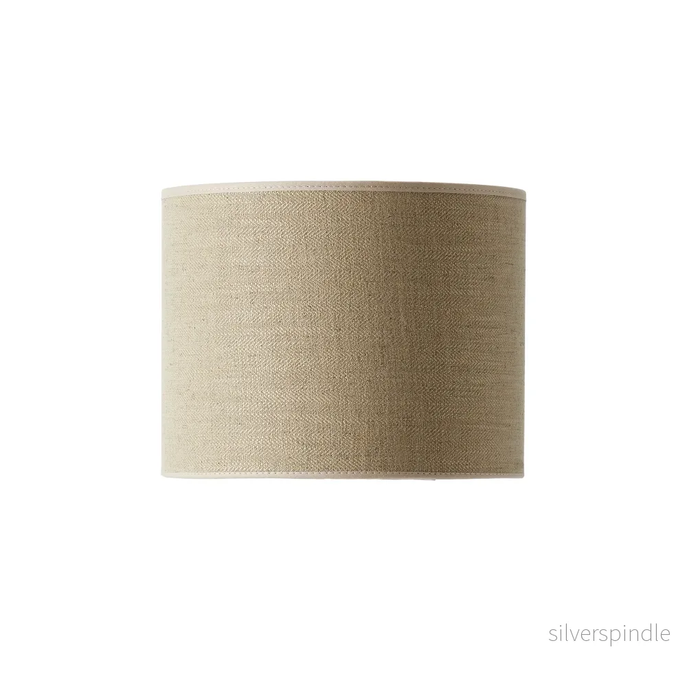 Lampshade Qvist Modern Round, 101 Natural, 25cm