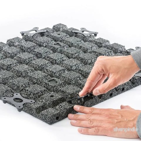 Fitnessgolv PRO Kopplingsdel (Rubber Tile) - Bild 2