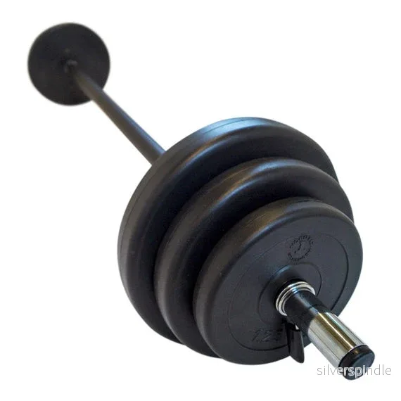 Skivstångsset 20 kg (140 cm) – 30 mm | Komplett set för hemmaträning