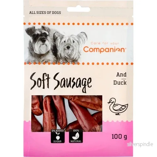 Companion Duck Short Sausage 100g Companion Duck Short Sausage 100g