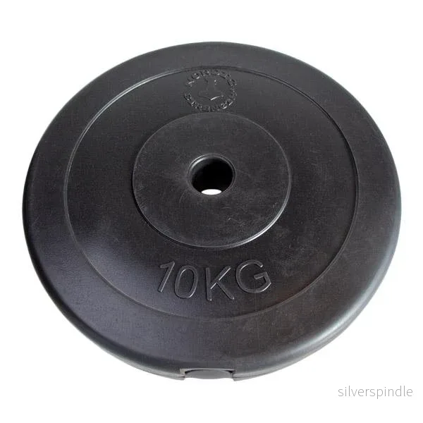 Viktskiva i hård plast 10 kg (30 mm) - Bild 2