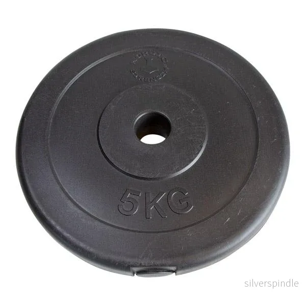 Viktskiva i hård plast 5 kg (30 mm) - Bild 2
