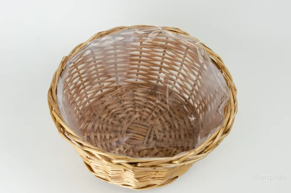Tom presentkorg | Rund | 27 cm | Naturfärgad - Bild 2