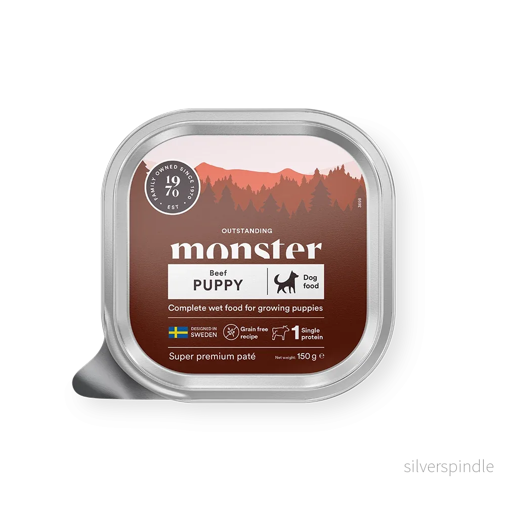Monster Hund Puppy Paté tray 150 g