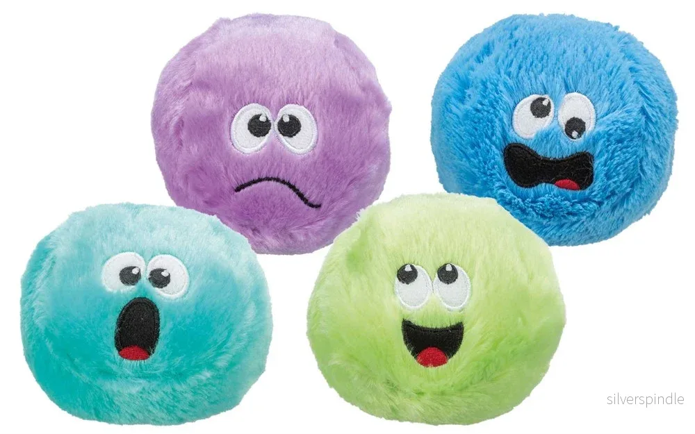 Be Eco Boll, återvunnen plysch, ø 10 cm Be Eco Boll, återvunnen plysch, ø 10 cm
