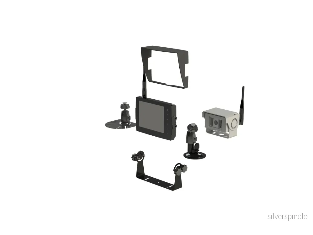 Backkameraset 5,6″ visirkamera 20M Backkameraset 5,6″ visirkamera 20M