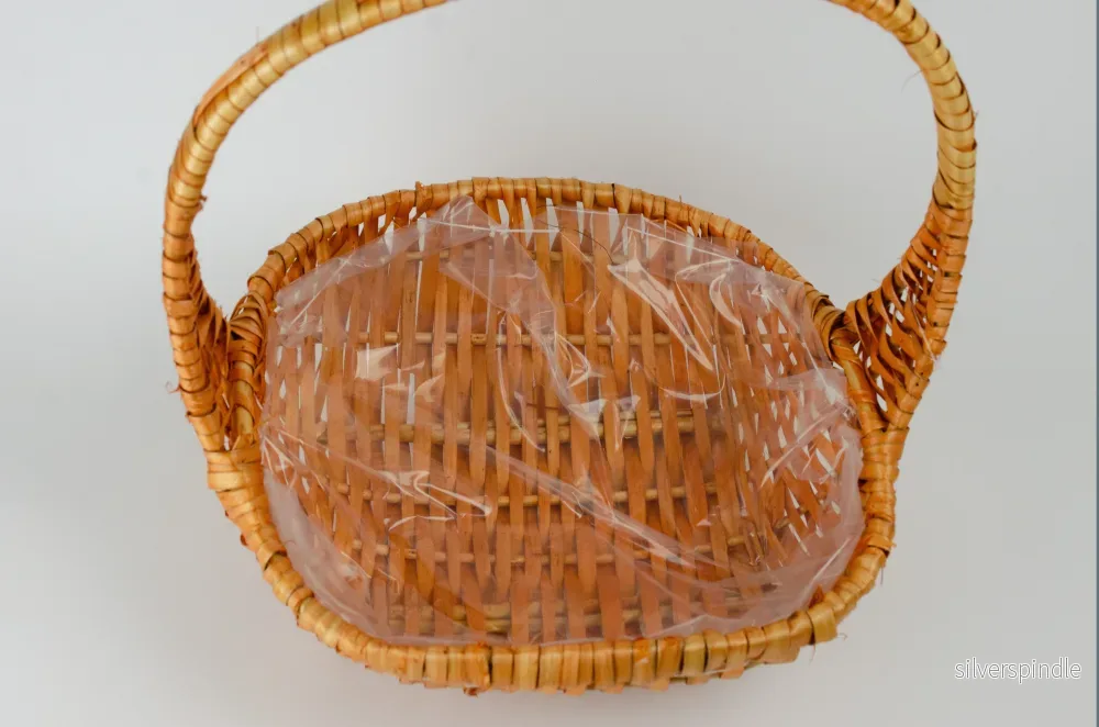 Tom presentkorg | Oval | 33 cm | Naturfärgad | XL korg - Bild 2