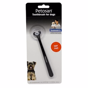 Petosan dubbeltandborste mini