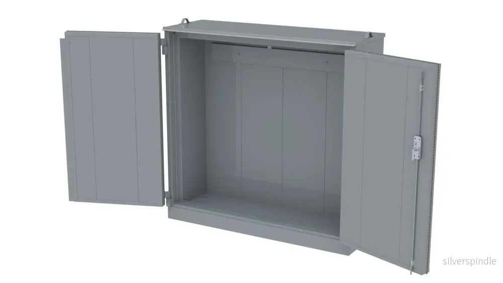 Gasskåp 175D - 4 styck P45 Uteskåp EI30 - Bild 2