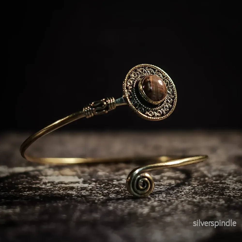 Armband Sköld, med halvädelsten - Bild 2