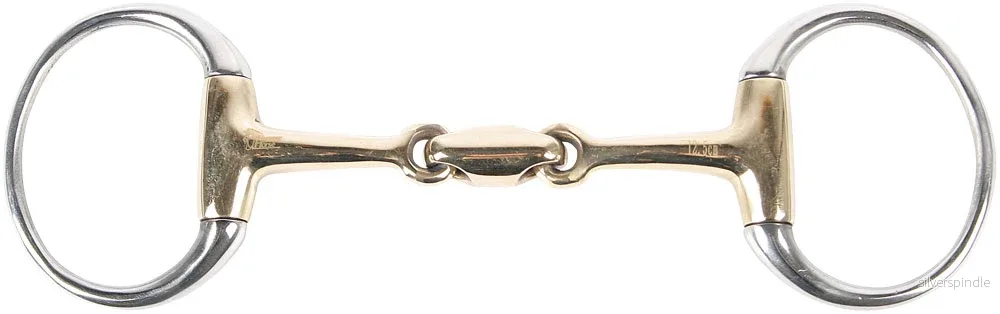 Bustrens Dubbelbruten Guldmässing 13mm - Bild 2