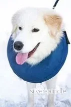Hundkrage L-XL PetNation, uppblåsbar, nr 7, 66-78 cm, blå