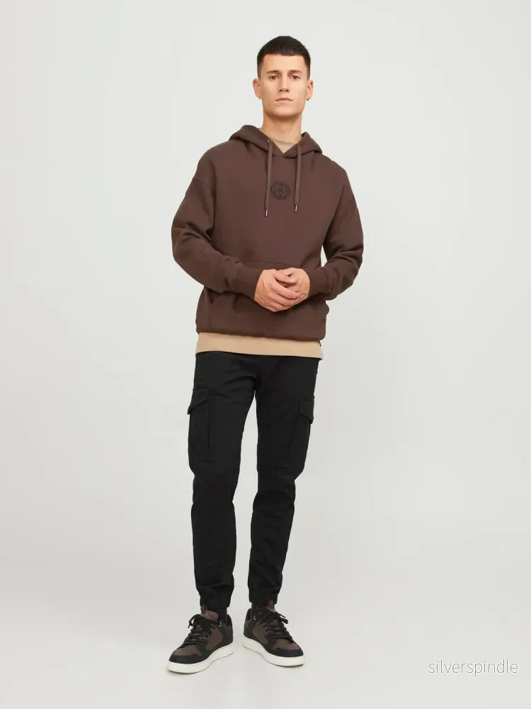 PAUL FLAKE 542 BLACK CARGO PANT