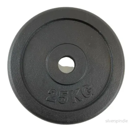 Viktskiva svart metall 15 kg (50mm) Viktskiva svart metall 15 kg (50mm)