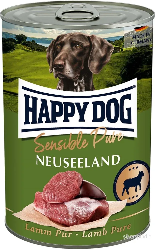 HappyDog konserv, Neuseeland, 100% lamm 400 g HappyDog konserv, Neuseeland, 100% lamm 400 g