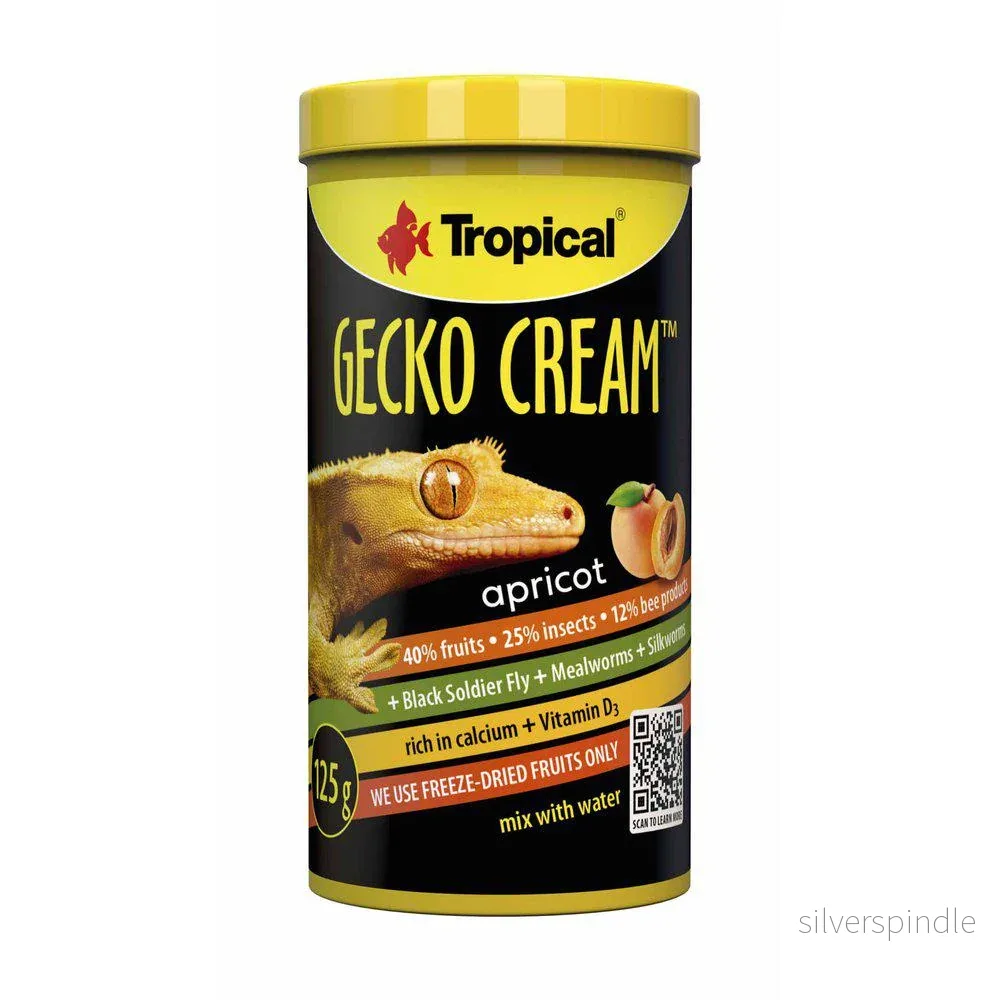 Tropical Gecko Cream Apricot 100ml Tropical Gecko Cream Apricot 100ml