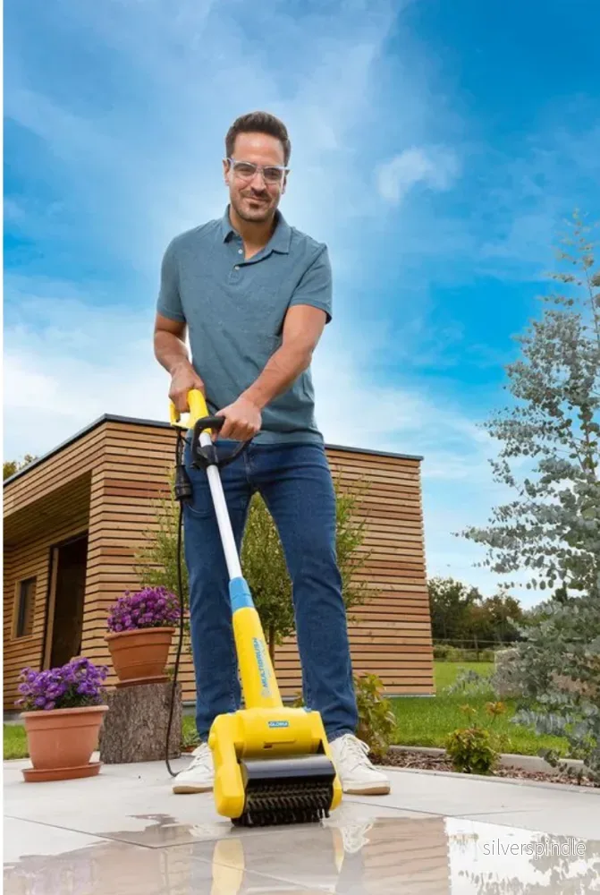 MultiBrush speedcontrol monitoimilaite - pihan kovien pintojen puhdistukseen - Bild 3