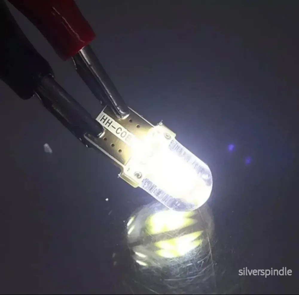 1W T10 / W5W LED silikon COB 12v ersättningslampa - Bild 2