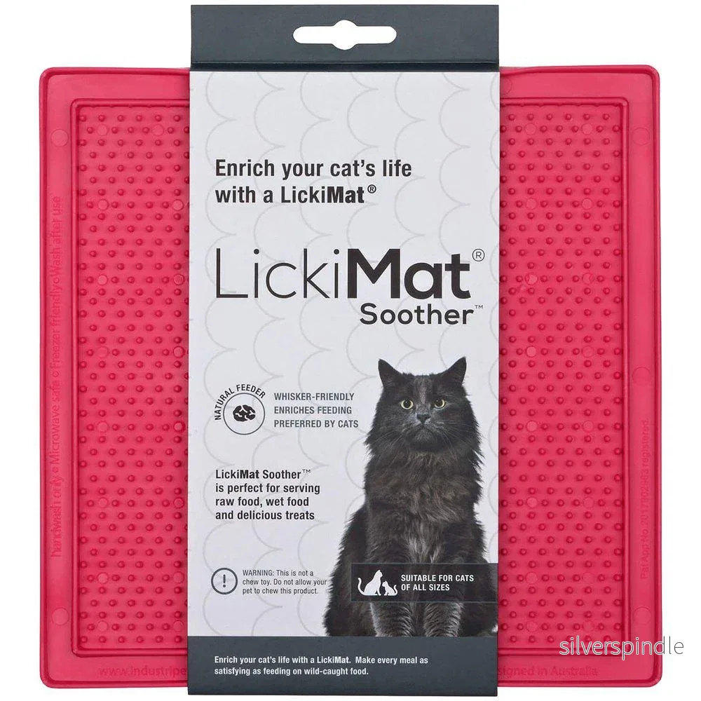 LICKIMAT CAT SOOTHER ROSA LICKIMAT CAT SOOTHER ROSA