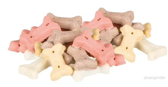 Hundkex, Cookie Snack Mini Bones, 1,3 kg plasthink - Bild 2