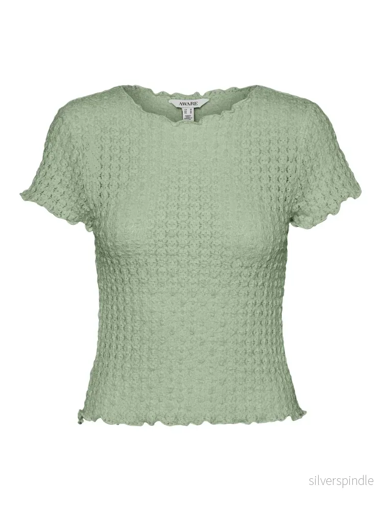 SHELBY SS O-NECK SHORT TOP - Bild 3