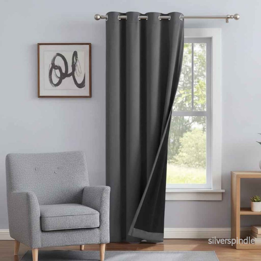 Blackout curtain GONATT – Stylish curtain panels for a dark bedroom