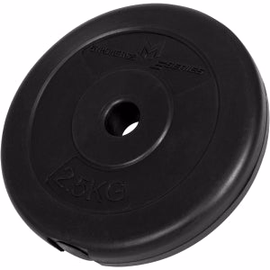 25 mm viktskiva i plast – 2,5 kg 25 mm viktskiva i plast – 2,5 kg
